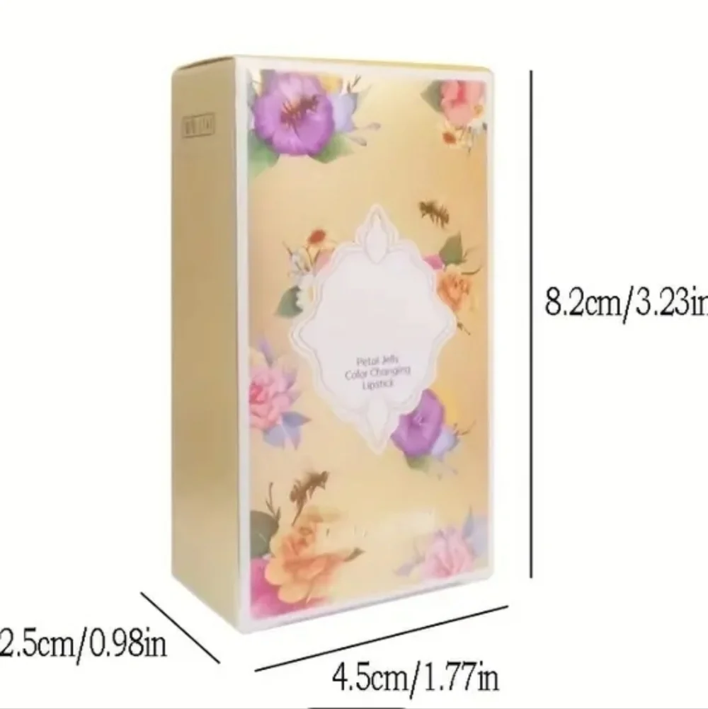 Color Changing Floral Jelly Temperature Activated Lipbalm Lipstick NWT
